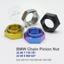 Proti Titanium Front Sprocket Nut (Chain Pinion Gear) for the BMW S1000 / M1000 Models (all) - Also Universal