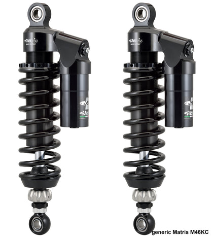 Matris M40KC Twinshocks for the Suzuki VS 1400 GL Intruder