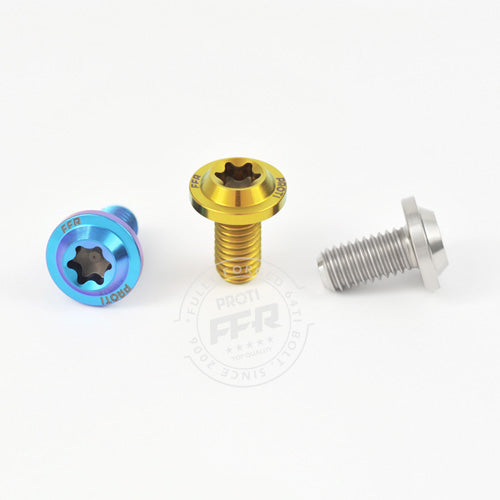 Proti Forged Titanium Mirror Mount Bolt Kit for the Ducati Pangiale 959