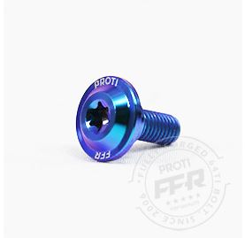 Proti Forged Titanium Engine Spoiler Bolt Kit - Fairing D - for the BMW S1000RR (2020+ K67)