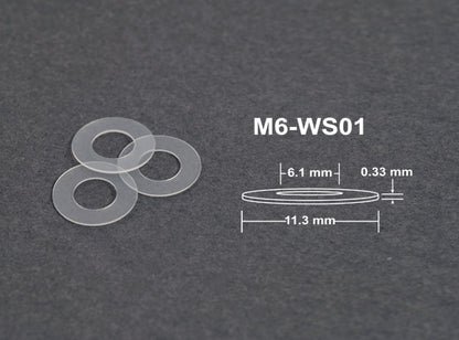 Proti Nylon Washers M6-WS01-10 x 10