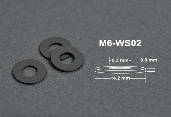 Proti Nylon Washers M6-WS02-10 x 10