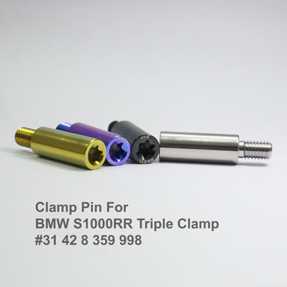Proti Forged Titanium Lower Triple Clamp / Handlebar Swing Bolt Kit for the BMW S1000RR / M1000RR (2020+ K67)