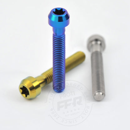 Proti Forged Titanium Front Sprocket Cover Bolt Kit for the Ducati Panigale V4 R
