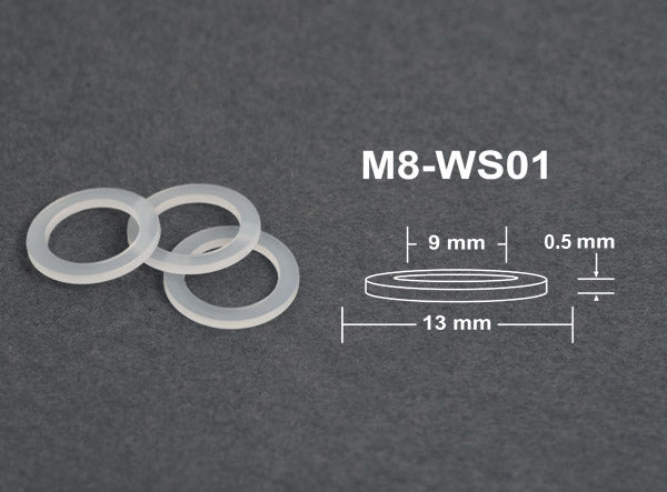 Proti Nylon Washers M8-WS01-10 x 10