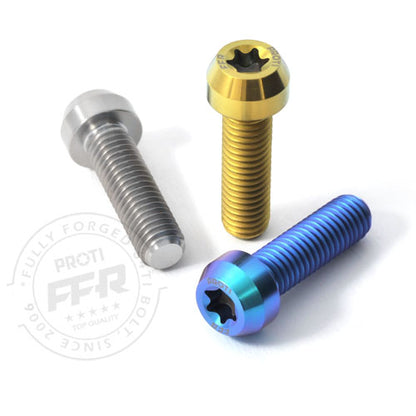 Proti Forged Titanium Exhaust Bolt Kit for the Ducati Panigale V4 / S / Speciale (Kit A)