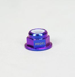 Proti Forged Titanium Rear View Mirror Nut Kit for the BMW S1000RR (2020+ K67)