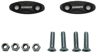 Accossato Mirror Cover for BMW S1000RR 09-18, Kawasaki ZX-6R/RR 03-04