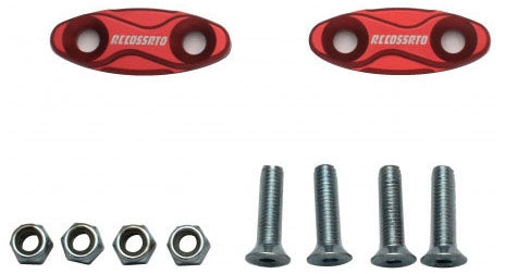 Accossato Mirror Cover for BMW S1000RR 09-18, Kawasaki ZX-6R/RR 03-04