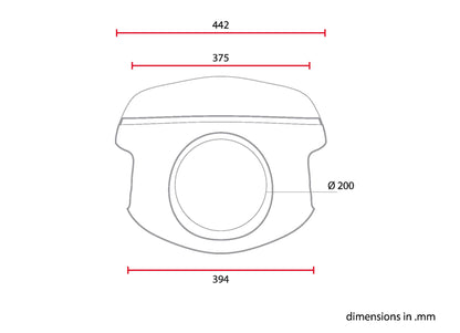 C-Racer Universal Front Mask No7 - MCR7
