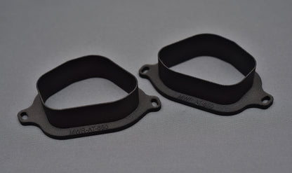 MWR Large Airducts For MV Agusta Brutale 675 & 800, Rivale, Turismo Veloce, Dragster, and Stradale