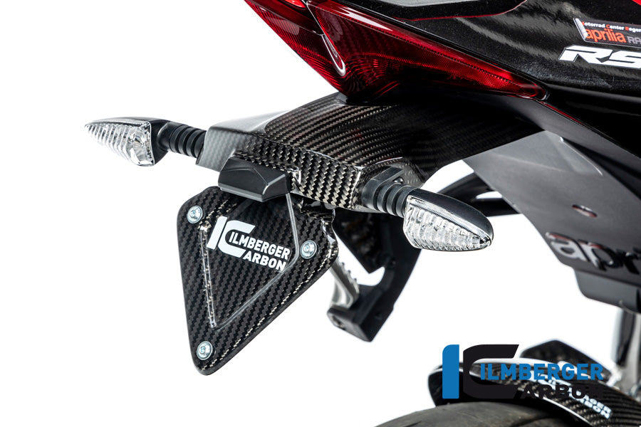 Ilmberger Carbon Numberplate Holder for the Aprilia Tuono / RSV4 2021