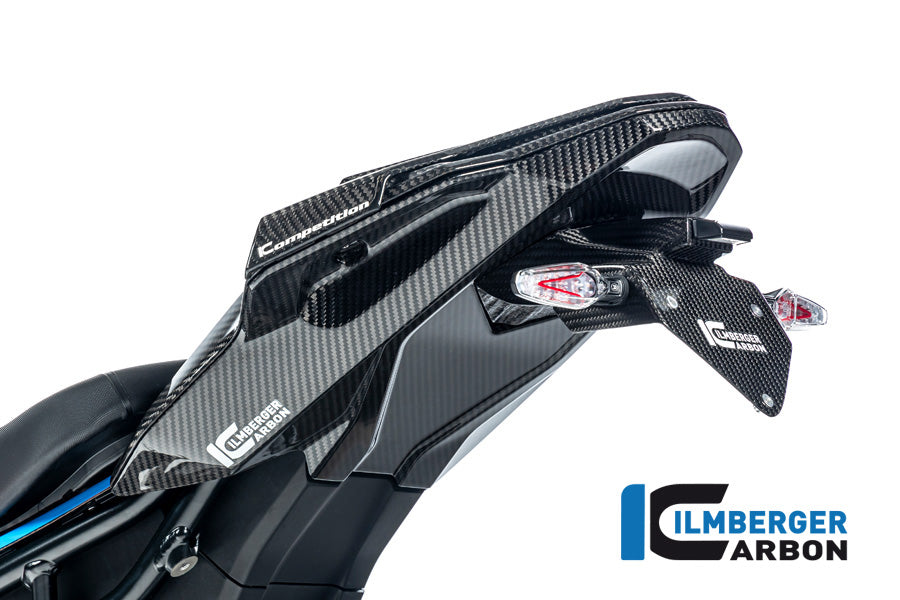 Ilmberger Carbon Number Plate Holder for the BMW S 1000 R '21 / S 1000 RR '19-23 / M 1000 R '23-24 / M 1000 RR '21-24
