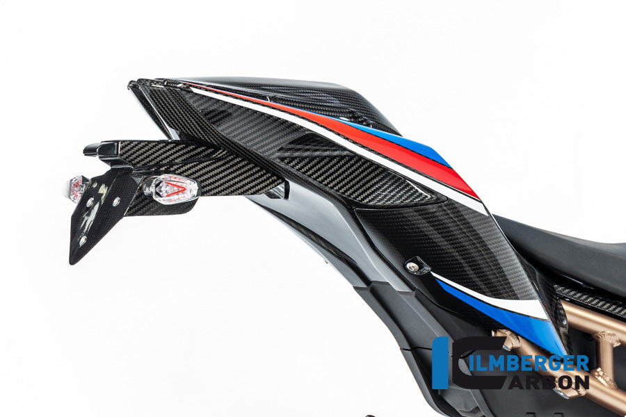 Ilmberger Carbon Number Plate Holder for the BMW S 1000 R '21 / S 1000 RR '19-23 / M 1000 R '23-24 / M 1000 RR '21-24