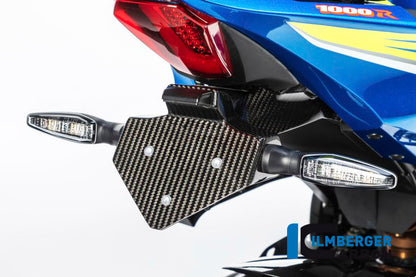 Ilmberger Carbon Number Plate Holder for the Suzuki GSX-R1000 / GSX-R1000R '17