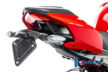 Ilmberger Carbon Number Plate Holder Short for the Ducati Panigale V4,V4 S '18-22 / V4 R '19-22 / Streetfighter V2 '22 / Streetfighter V4 '20-23
