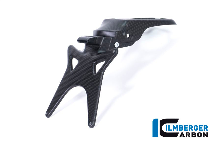 Ilmberger Carbon Number Plate Holder, Short for the Ducati Monster 1200S '17, Supersport '17-22