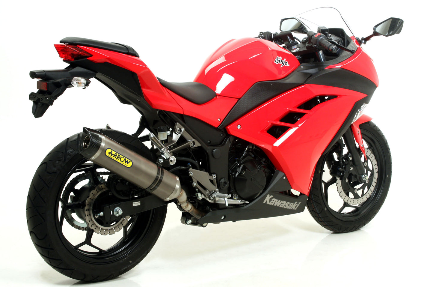 Arrow Exhausts For The Kawasaki NINJA 300 2013-2017