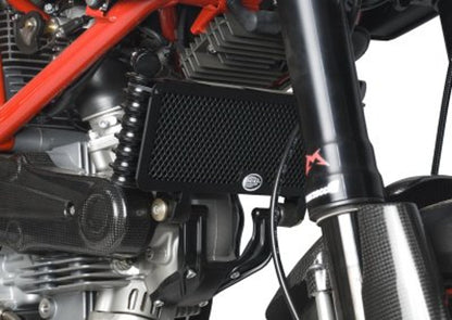 R&G Racing Oil Cooler Guard (not std 1100) for Ducati Hypermotard 1100 Evo / Evo SP '10-'13
