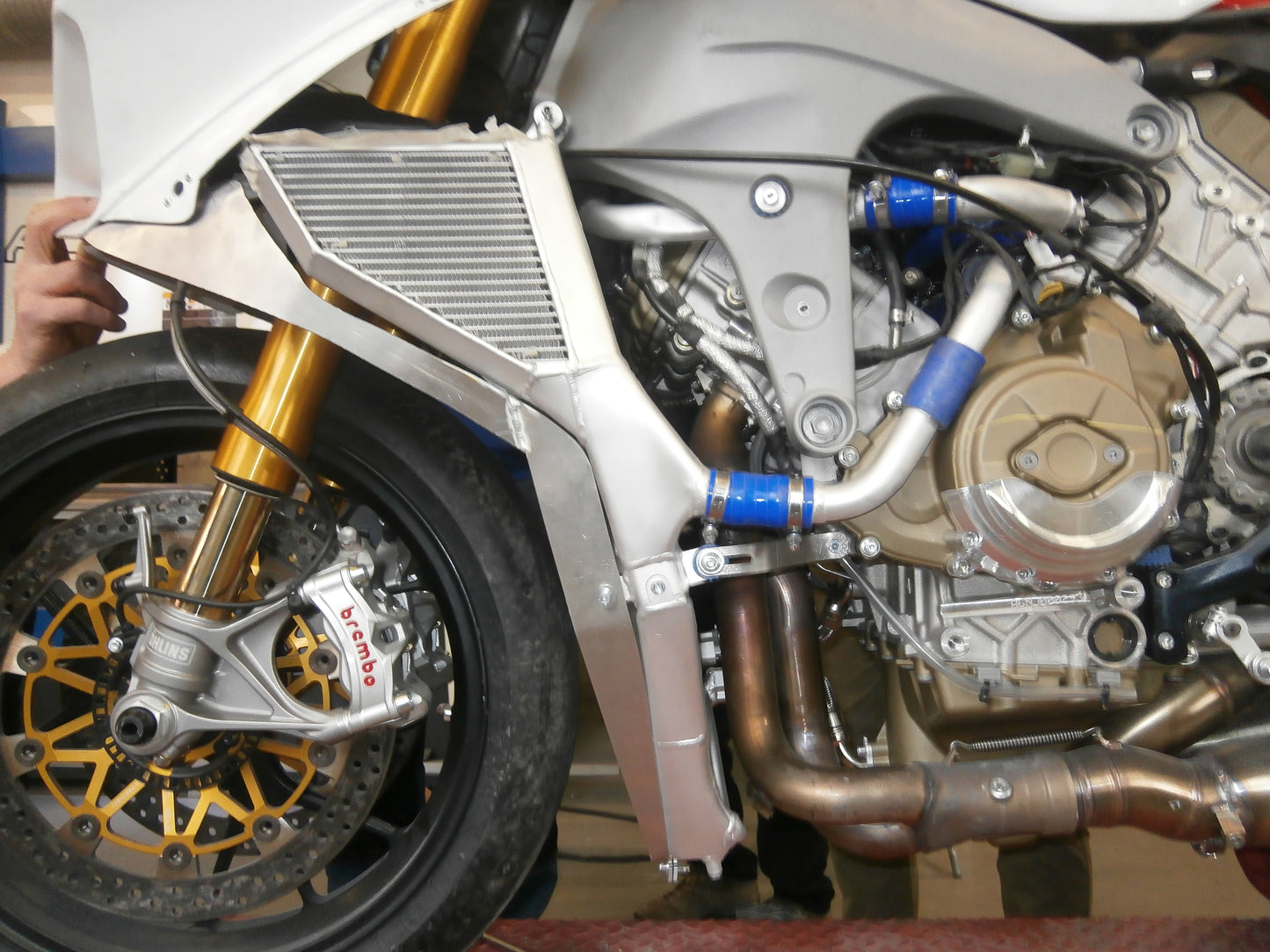 Galletto Radiatori (H2O Performance) EVO Oversize Radiator and Oil Cooler kit For the Ducati Panigale V4 / S / R / Speciale (18-24)