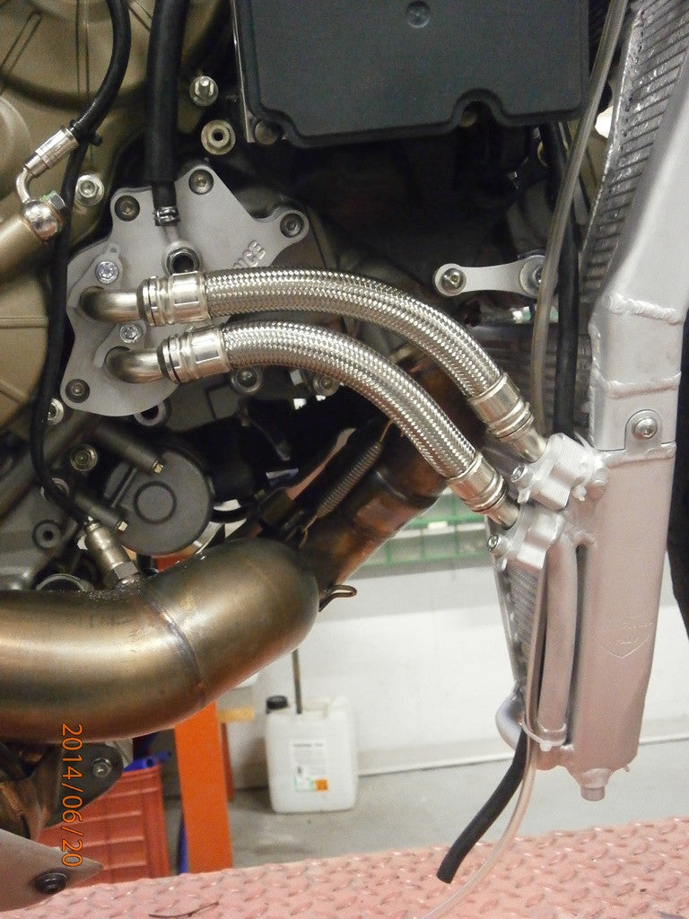 Galletto Radiatori (H2O Performance) Oversized Radiator and Oil Cooler kit For Ducati 899, 959, 1199, 1299, and V2 Panigale