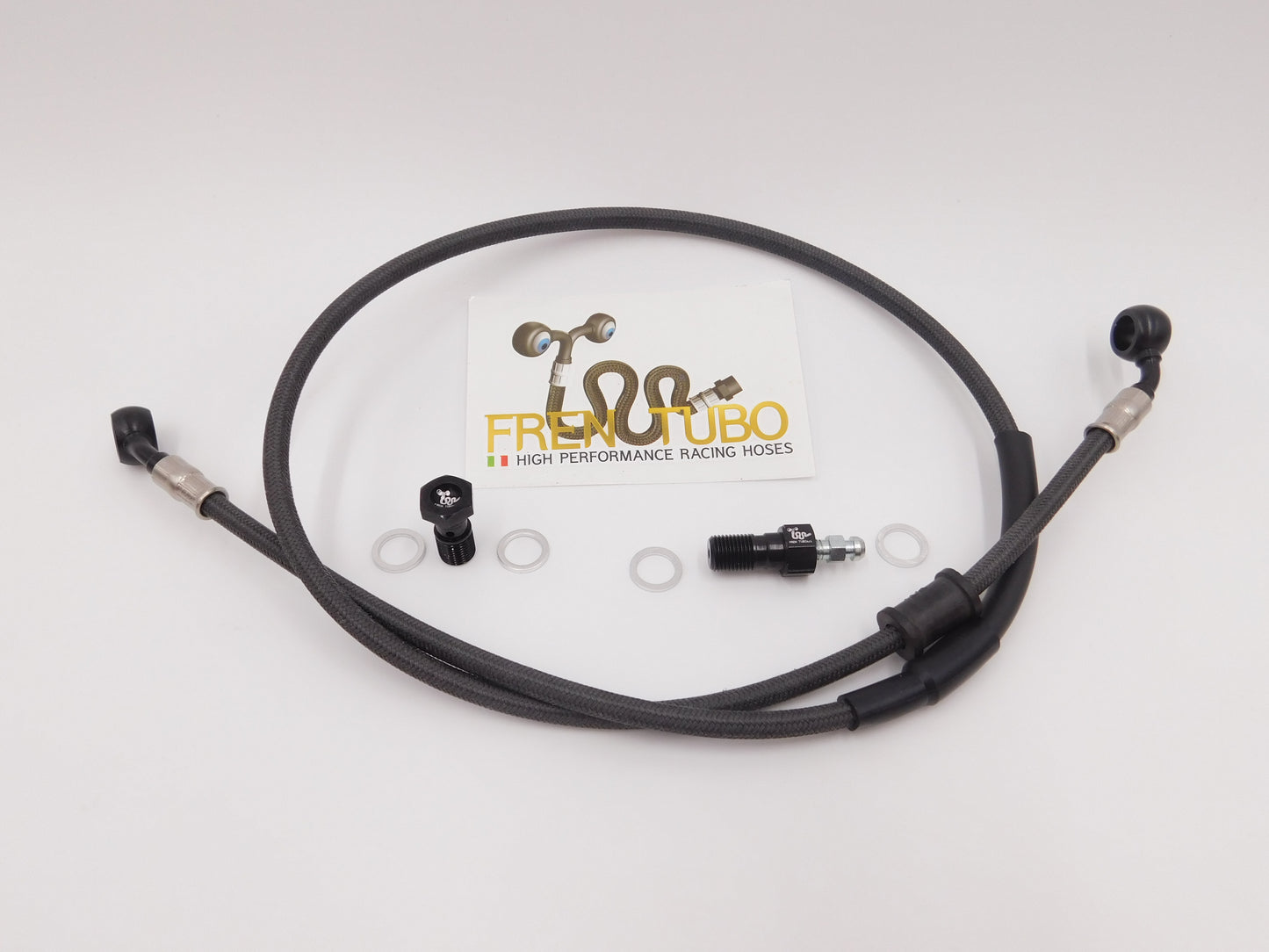 Fren Tubo Carbotech Carbon Fiber, Kevlar or Stainless Complete Clutch Line Kit for the KTM 125 SX '95-01