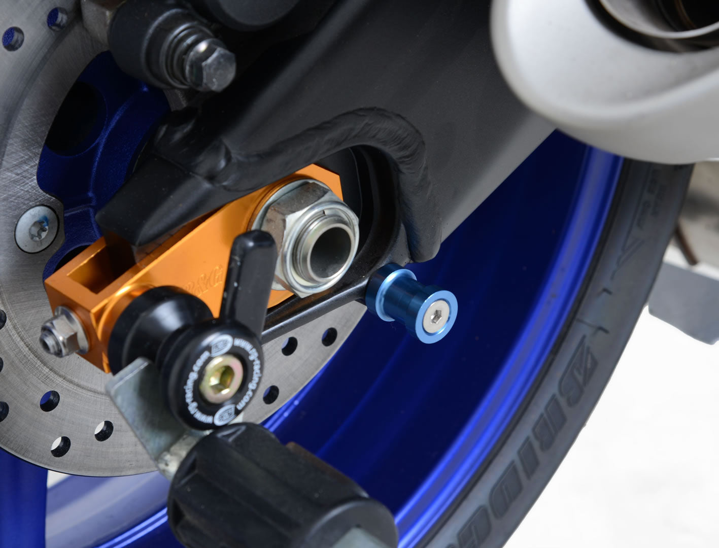 R&G Racing M6 Paddock Stand Bobbins for Yamaha YZF-R1 '98-09, YZF-R1M '15-19 & YZF-R6 '99-16 models