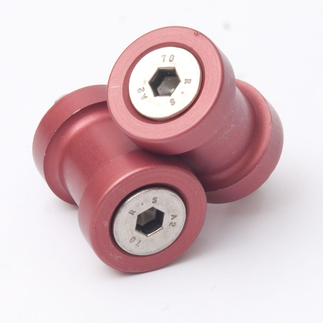 R&G Racing M8 Paddock Stand Bobbins for Kawasaki ZX-6R '95-18, ZX-10R '12-15 (+ 18 more bikes)