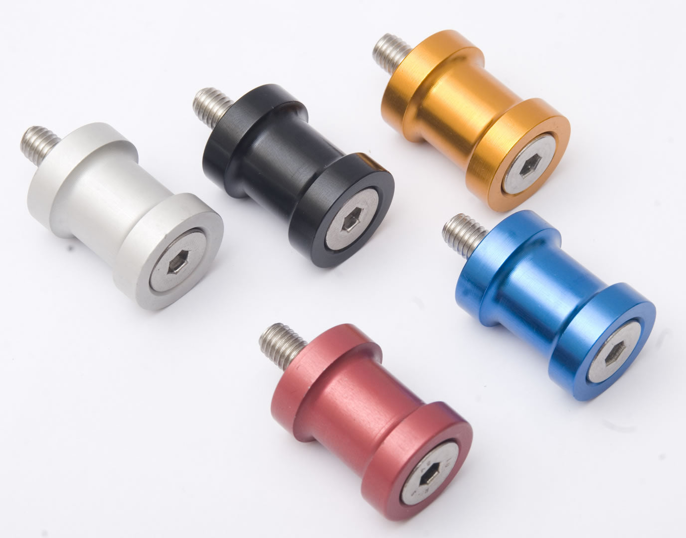R&G Racing M8 Paddock Stand Bobbins for Kawasaki ZX-6R '95-18, ZX-10R '12-15 (+ 18 more bikes)