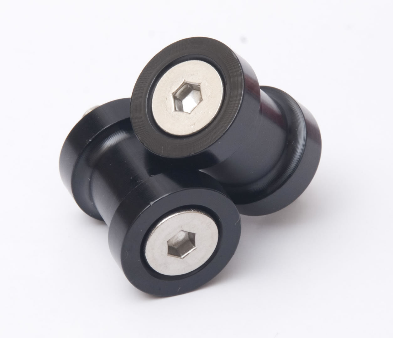R&G Racing M10 Paddock Stand Bobbins for Yamaha 'TRX850 '95-00 & Kawasaki ZX-9R '98-05, ZX-6R '98-08, ZX-12R '99-06, ZX-10R '04-08, Z1000 '03-09, Z750 '07-08, Ninja 650/Z750S '07 models
