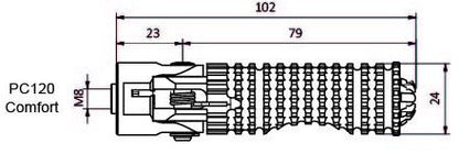 CNC Racing Universal 'COMFORT' Folding Footpeg Kit w/M8 Bolt Mounting