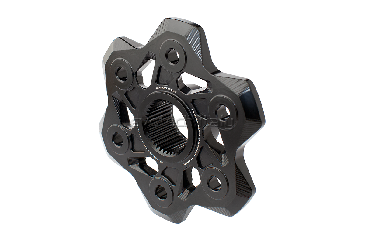 Evotech Srl Billet Aluminium Rear Hub Flange for KTM 1290 / 1390 Super Duke R / GT