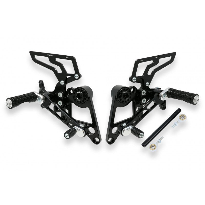 CNC Racing Adjustable Rearsets for Ducati Hypermotard 1100/796