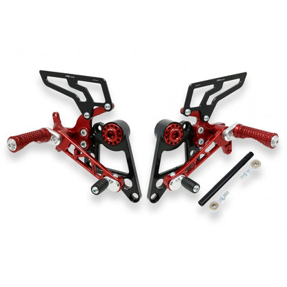 CNC Racing Adjustable Rearsets for Ducati Hypermotard 1100/796
