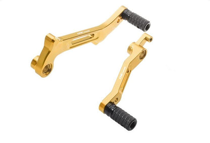 CNC Racing 'Easy Foot Lever Kit for 2015+ Multistrada 1200/950 with Solid Toe Pegs