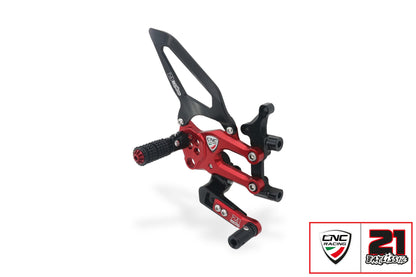 CNC Racing TROY BAYLISS LIMITED EDITION RPS Adjustable Rearset for the Ducati Panigale 899 / 959 / 1199 / 1299 / V2