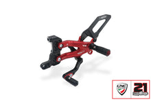 CNC Racing TROY BAYLISS LIMITED EDITION RPS Adjustable Rearset for the Ducati Panigale V4 / S / Speciale / R - Aluminum Heel Guards