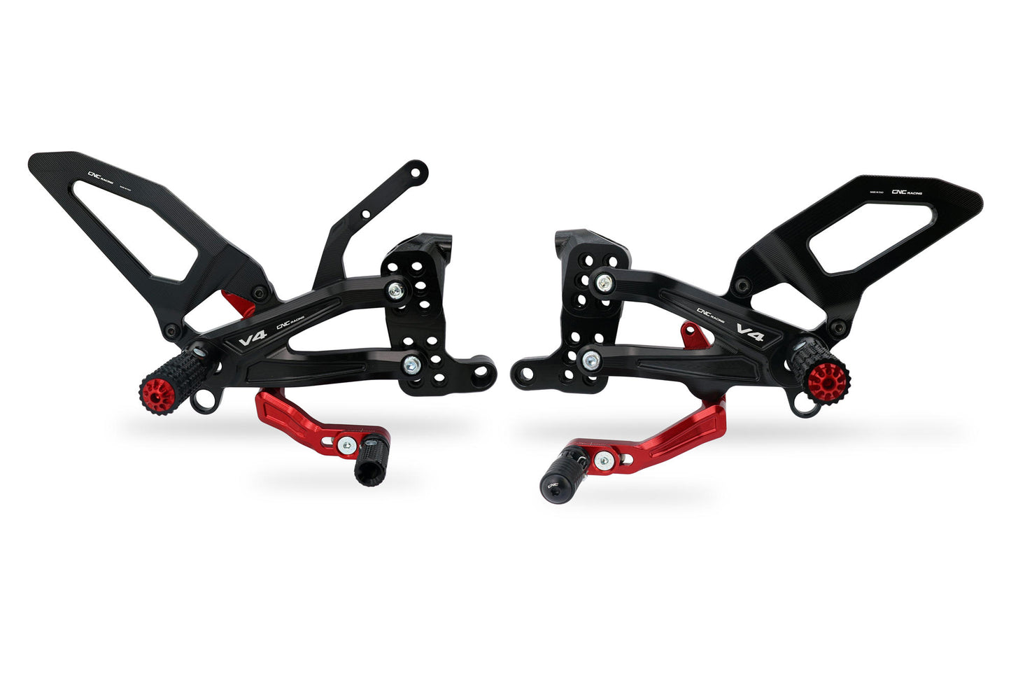 CNC Racing RPS Adjustable Rearset for the Ducati Streetfighter V4 (20-24)
