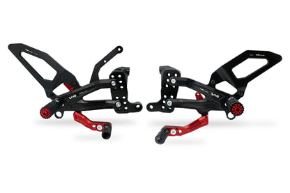 CNC Racing RPS Adjustable Rearset for the Ducati Streetfighter V4 (20-24)