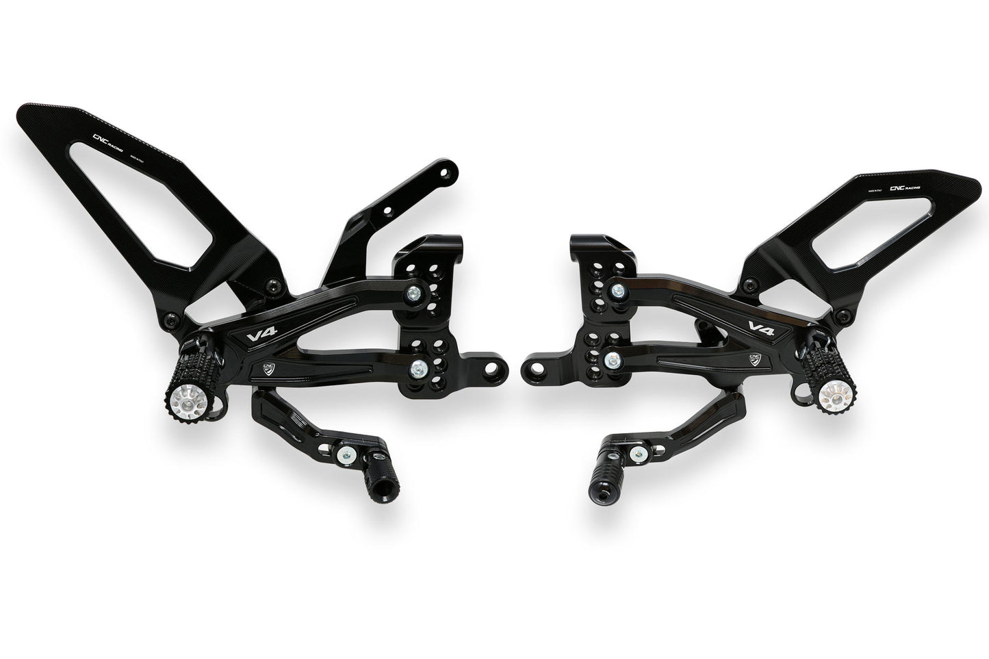CNC Racing RPS Adjustable Rearset for the Ducati Streetfighter V4 (20-24)