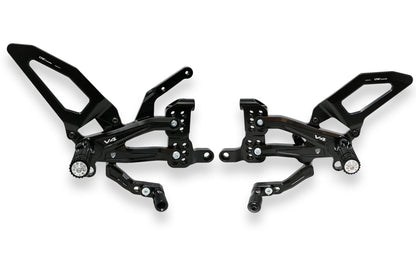 CNC Racing RPS Adjustable Rearset for the Ducati Streetfighter V4 (20-24)