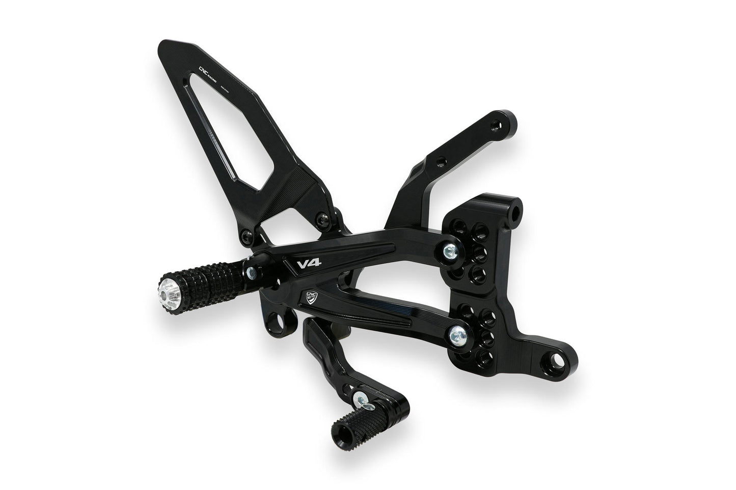 CNC Racing RPS Adjustable Rearset for the Ducati Streetfighter V4 (20-24)