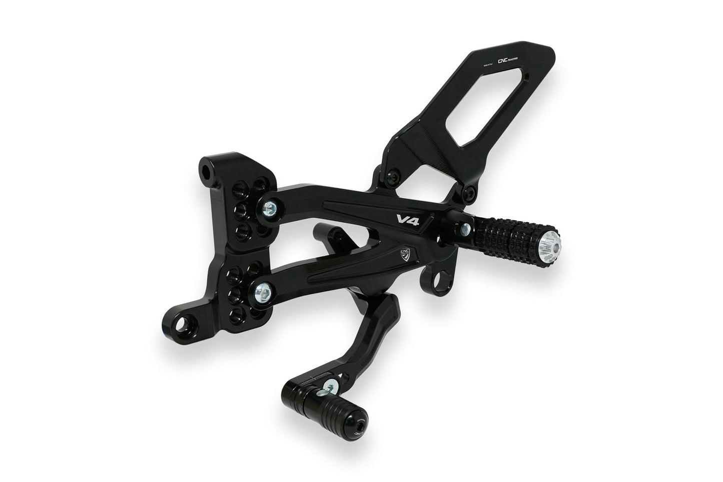 CNC Racing RPS Adjustable Rearset for the Ducati Streetfighter V4 (20-24)