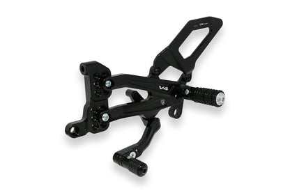 CNC Racing RPS Adjustable Rearset for the Ducati Streetfighter V4 (20-24)