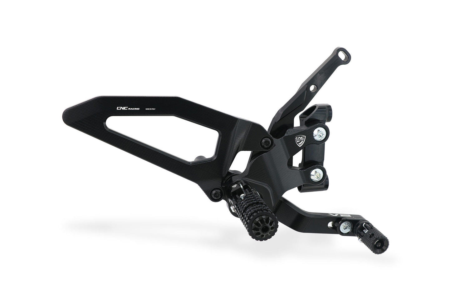 CNC Racing RPS Adjustable Rearset for the Ducati Streetfighter V2 (22-24)