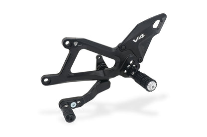 CNC Racing Adjustable Rearset for the Ducati Panigale V4 / S (2025+)