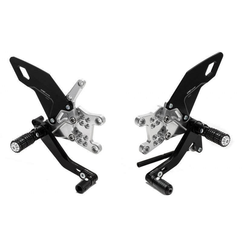 CNC Racing RPS Adjustable Rearsets for 2009-2016 Aprilia RSV4/Tuono V4 models