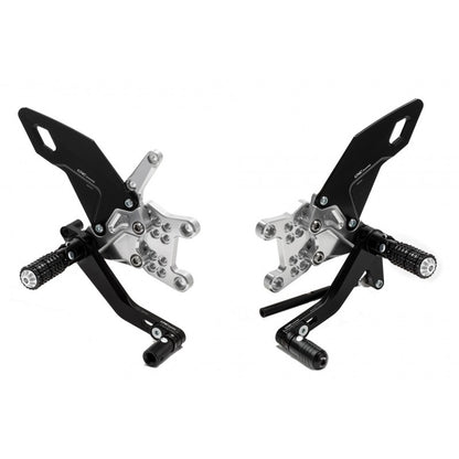 CNC Racing RPS Adjustable Rearsets for 2009-2016 Aprilia RSV4/Tuono V4 models