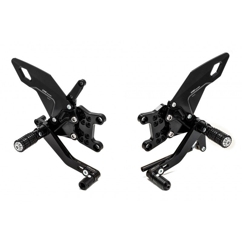 CNC Racing RPS Adjustable Rearsets for 2009-2016 Aprilia RSV4/Tuono V4 models