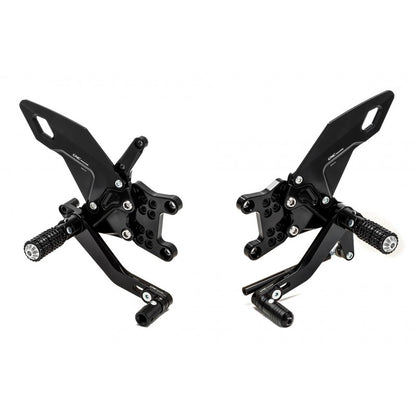 CNC Racing RPS Adjustable Rearsets for 2009-2016 Aprilia RSV4/Tuono V4 models